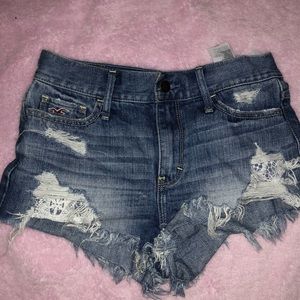 Hollister high waist shorts